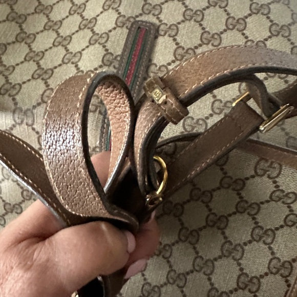 Authentic Gucci Crossbody/Shoulder Bag GG Sherry Line. - Picture 12 of 17